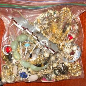 Assorted Jewelry Bag